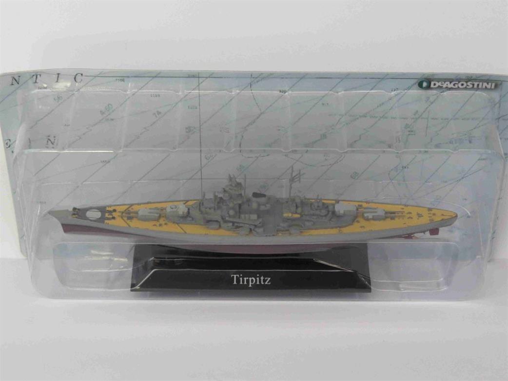 Altaya 1/1250 MAG KZ12 German Battleship Tirpitz 1940