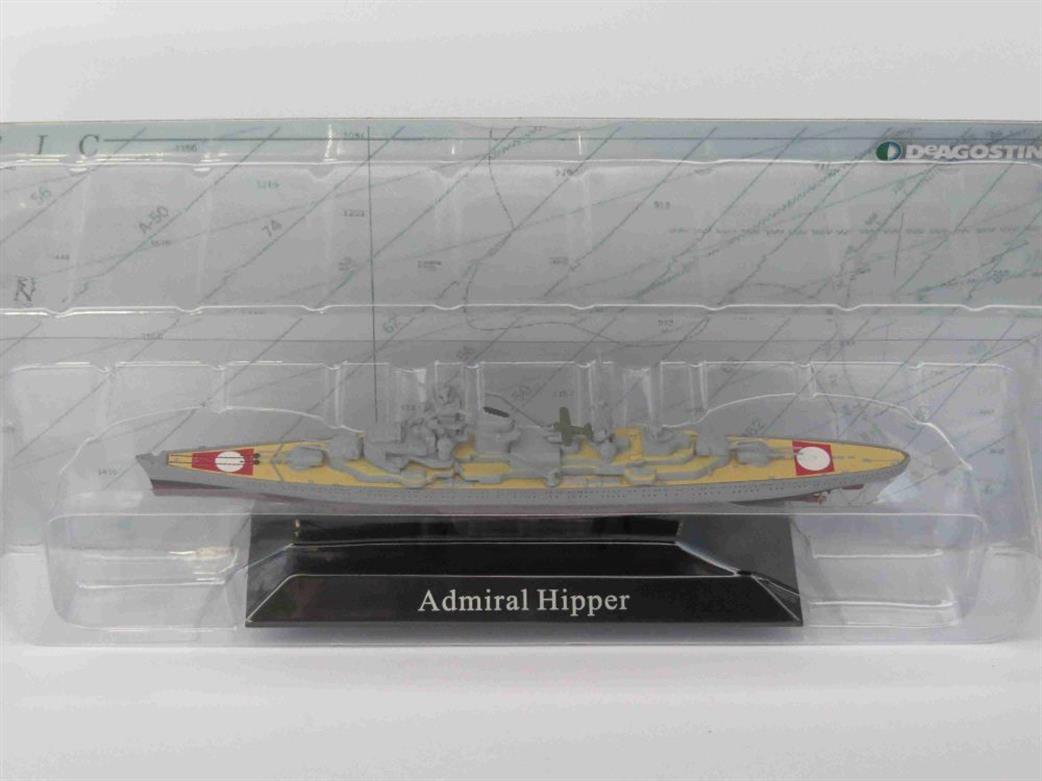 Altaya 1/1250 MAG KZ16 German Heavy Cruiser Admiral Hipper 1937