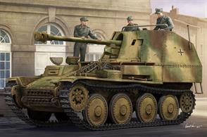 Marder III Ausf.M Tank Destroyer Sd.Kfz.138 - lateLength: 148.2mm   Width: 61mm