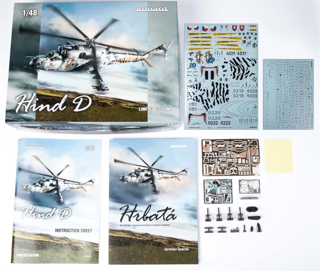 Eduard 1/48 11150 Hind D Limited Edition Helicopter Limited Edition Kit