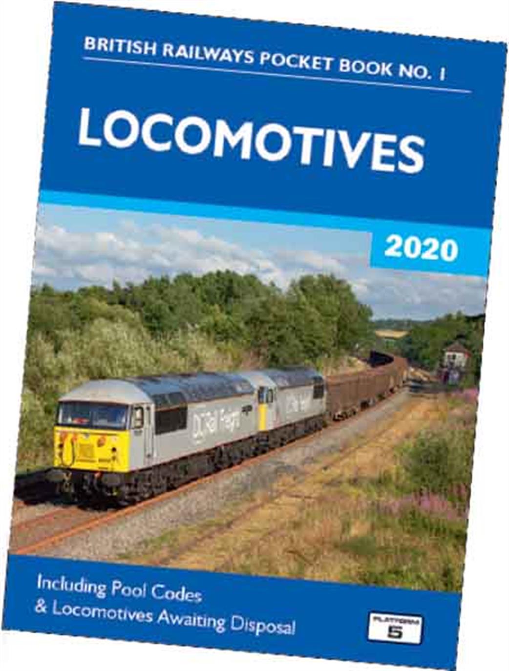 Platform 5  BRPB1 20 British Railways Locomotives 2020 Pocket Book