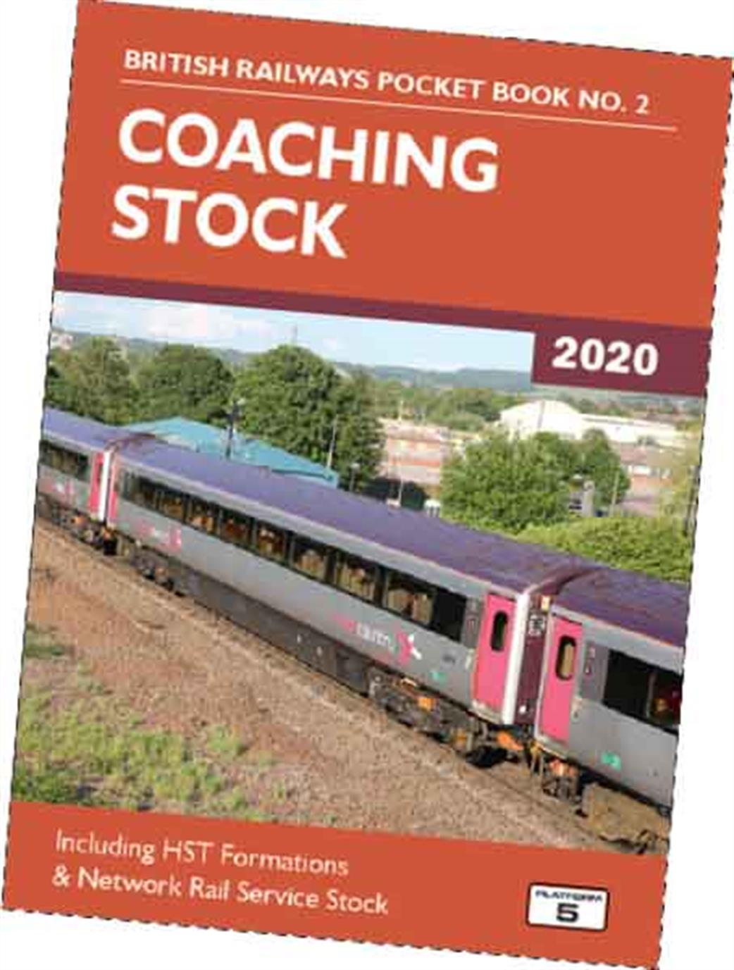 Platform 5 BRPB2 20 British Railways Coaching Stock 2020 Pocket Book