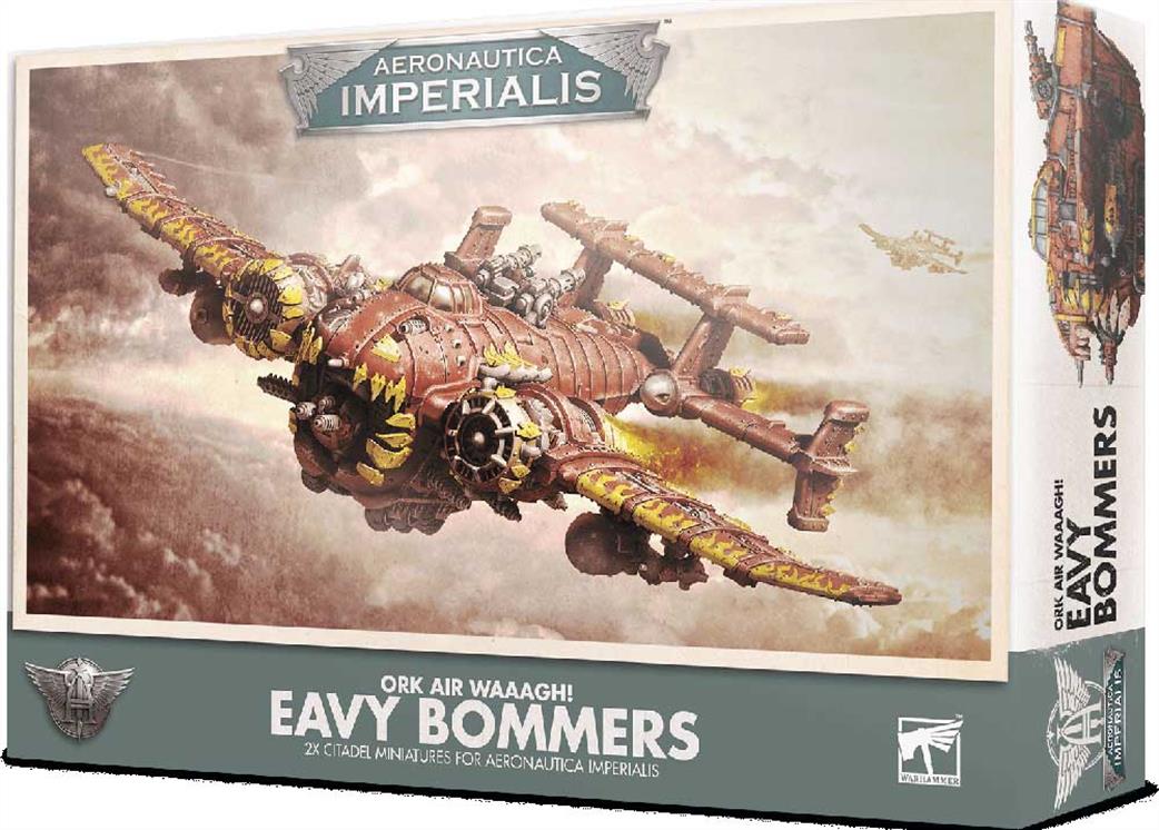 Games Workshop  500-18 Aeronautica Imperialis: Ork Air Waaagh! 'Eavy Bommerz