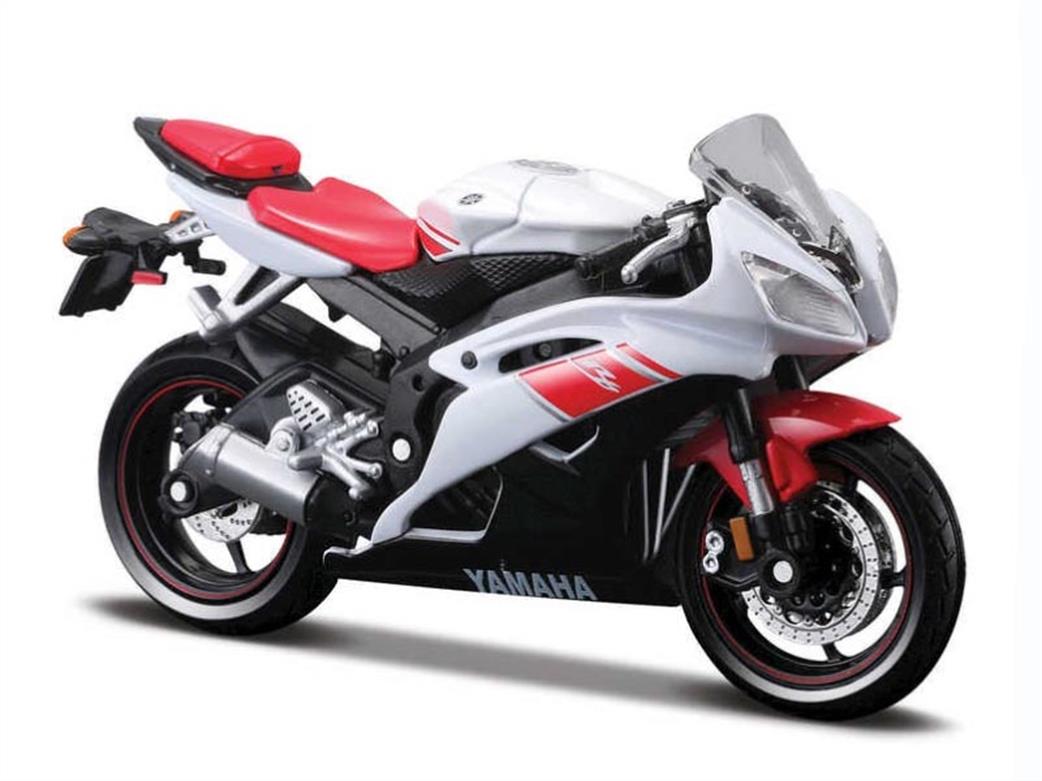 Maisto M34007-07081 2018 Yamaha Yzf-R6 Motorbike Model 1/18