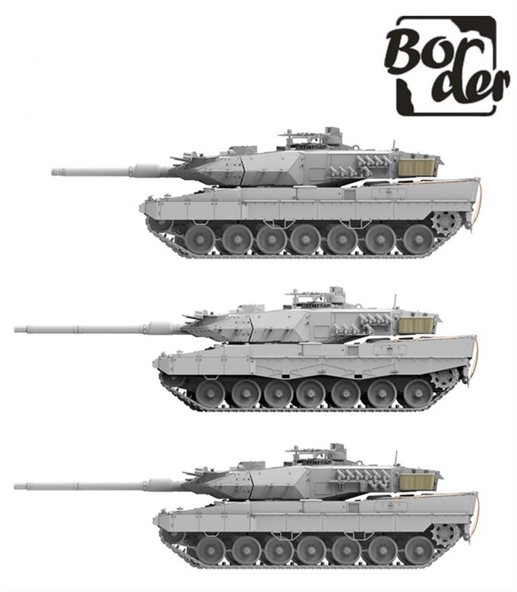 Border Models 1/35 BT-002 Leopard 2 A5/A6 Main Battle Tank Quality Plastic kit