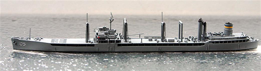 Spidernavy SN 3-17 USNS Mispillion AO-105 an Ashtabula-class oiler in 1976 1/1250