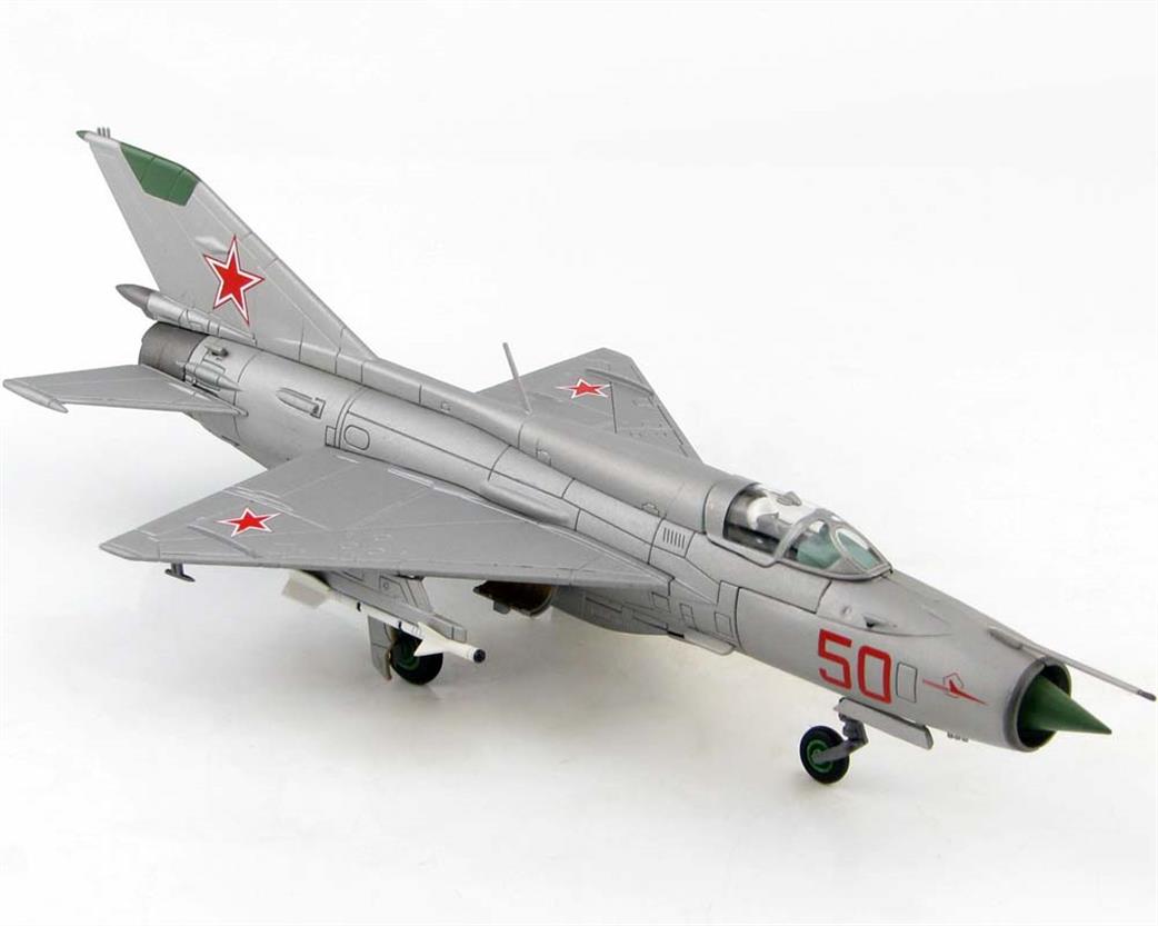 Hobby Master 1/72 HA0152 MIG-21 PFM Red 50, Soviet Air Force