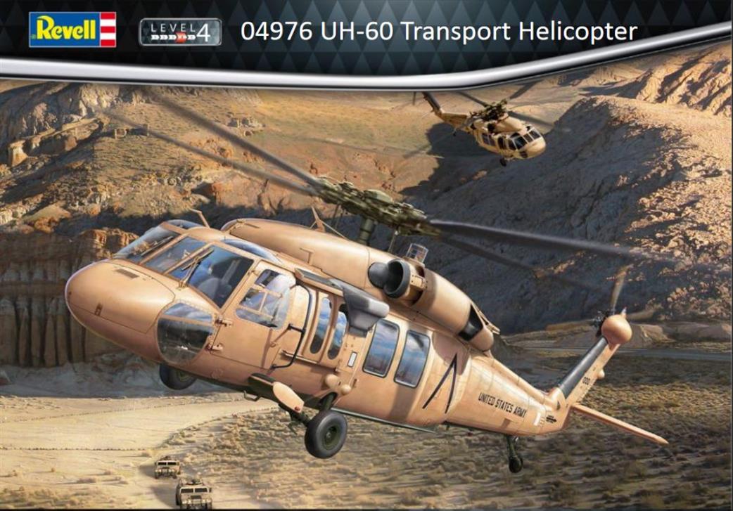 Revell 1/72 04976 Sikorsky UH-60 Black Hawk Helicopter Kit