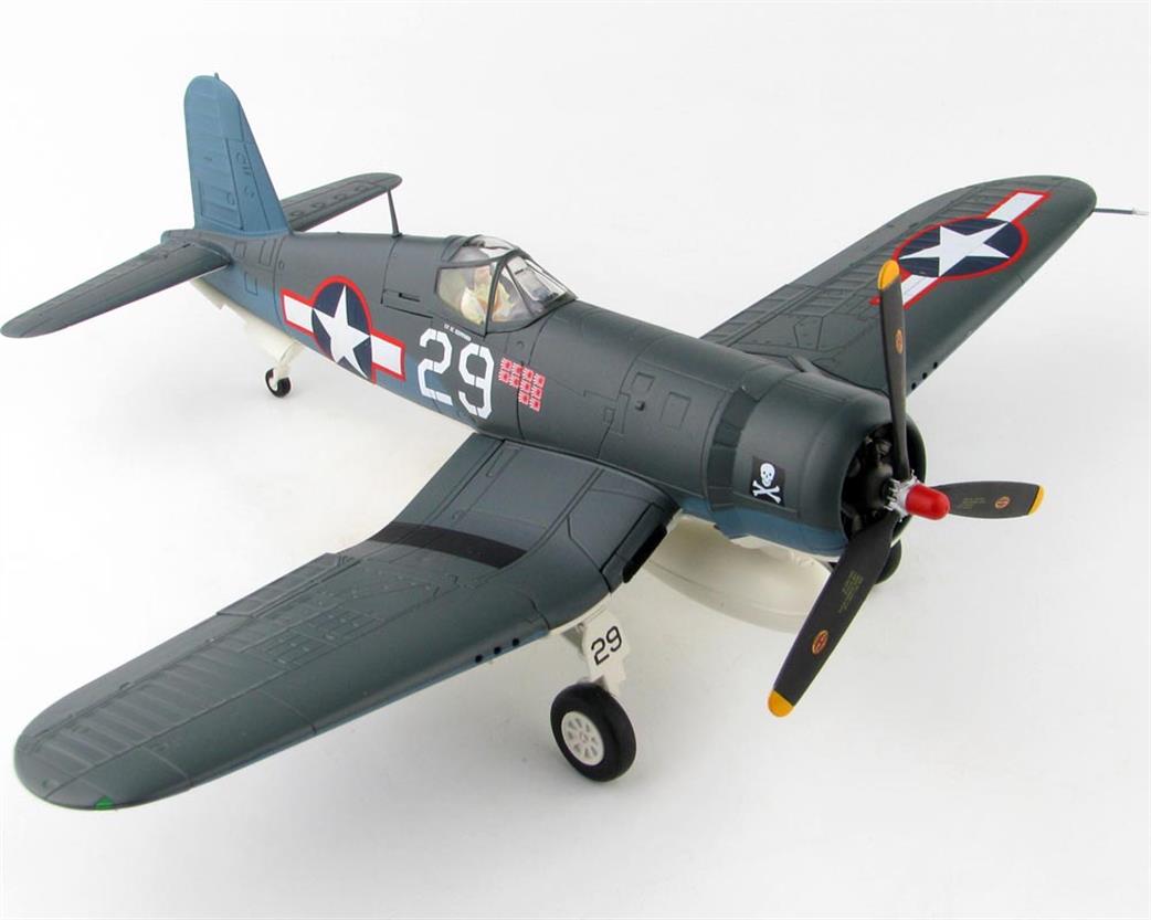 Hobby Master 1/48 HA8219 F4U-1A Corsair White 29, VF-17, Lt. Ira Kepford, Jan 1944