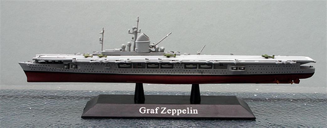 Altaya MAG KZ11 German Aircraft Carrier Graf Zeppelin of WW2 1/1250