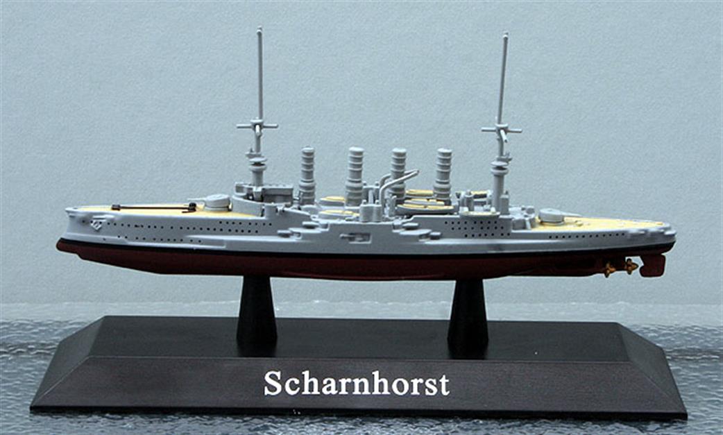 Altaya 1/1250 MAG KZ42 German Armoured Cruiser Scharnhorst 1907