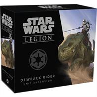 Patrol planets with the finely-detailed, beautifully detailed Dewback Rider miniature featuring four distinct customization options: your Dewback Rider can be built carrying the standard shock prod, or you can equip them with three different weapons.