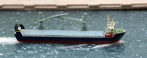 A 1/1250 scale second-hand model of Sloman Neptun a R0-Ro container ship of 1979 by Hansa S346. This model is in excellent original condition, see photograph.