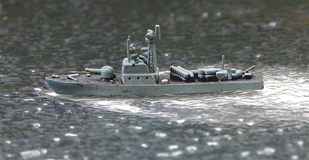 Hansa 1/1250 S335 German torpedo boat Type 148 of 1971