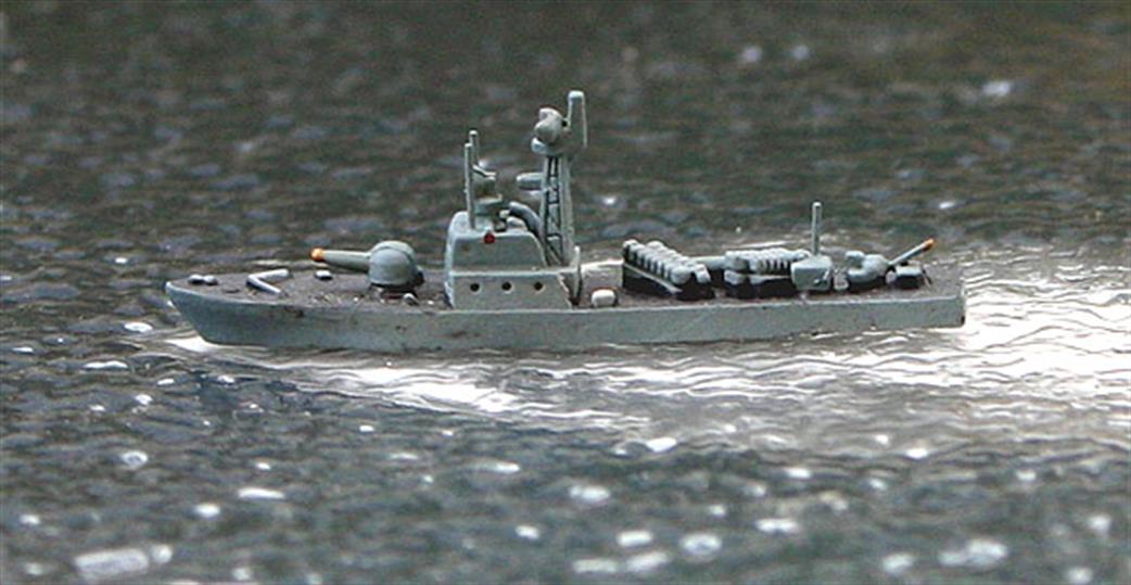 Hansa S335 German torpedo boat Type 148 of 1971 1/1250