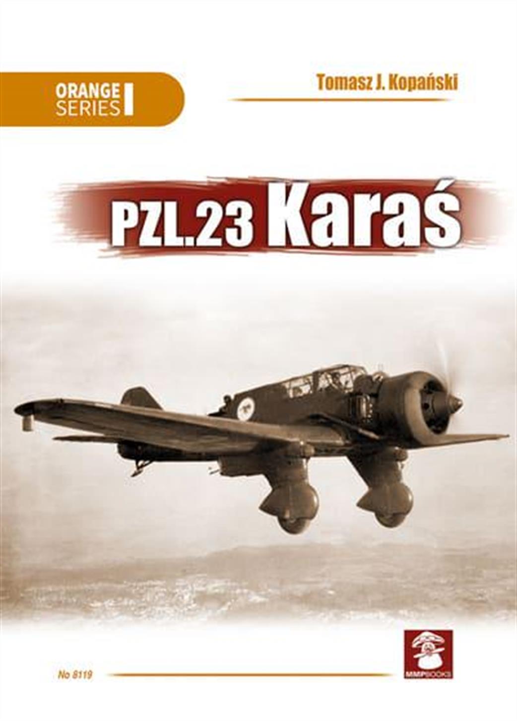 9788365281630 PZL.23 Karas Reference Book by Tomasz J. Kopanski