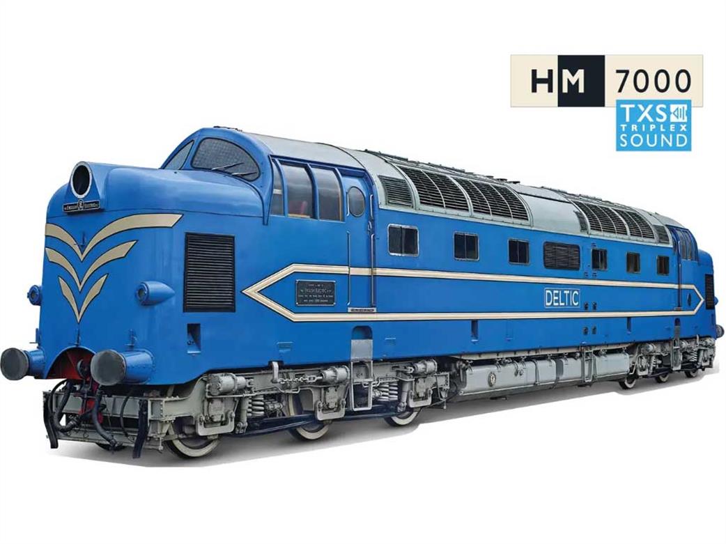 Hornby OO R30297TXS Dublo English Electric Deltic Diesel Prototype DP1 Co-Co Powder Blue Livery Bluetooth Sound