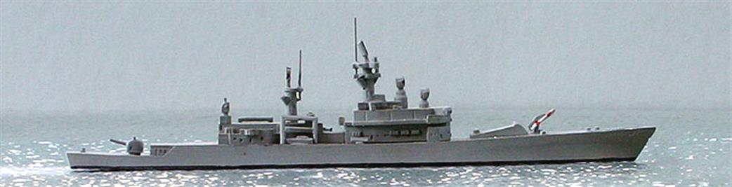 Delphin 1/1250 D138 USS Belknap DLG 26 fleet escort 1964 onwards