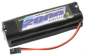 Voltz TX Square Battery 9.6V 2000Mah W/Connector