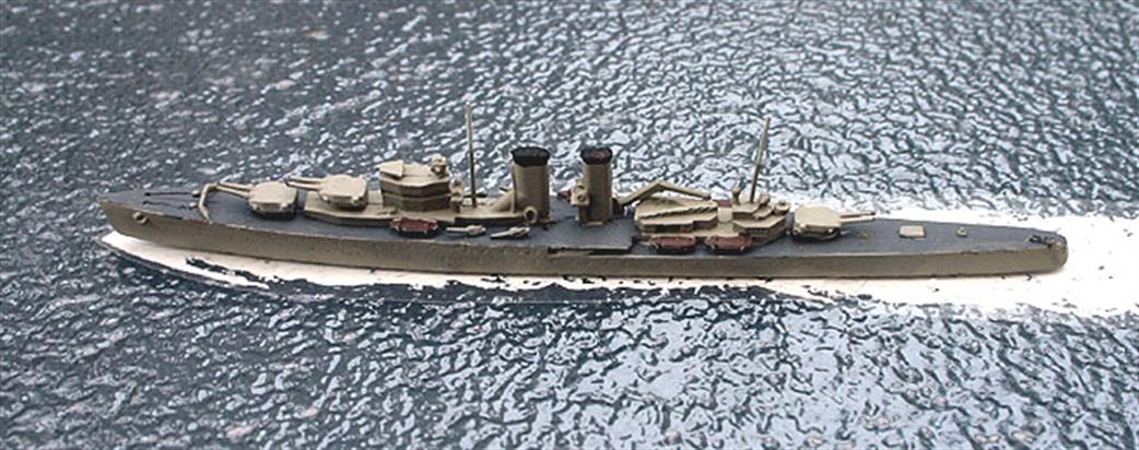 Secondhand Mini-ships 1/1200 Exeter HMS Exeter heavy cruiser in 1939