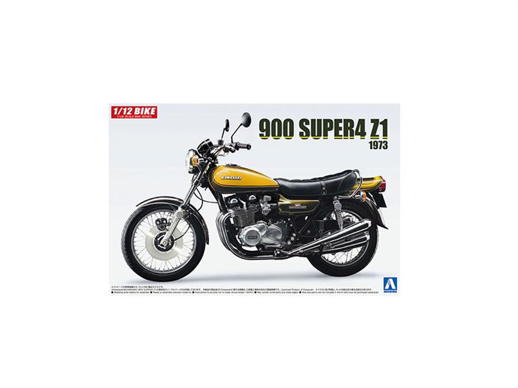 Aoshima 1/12 05531 Kawasaki 900 Super 4 Z1 1973 Motorbike Kit