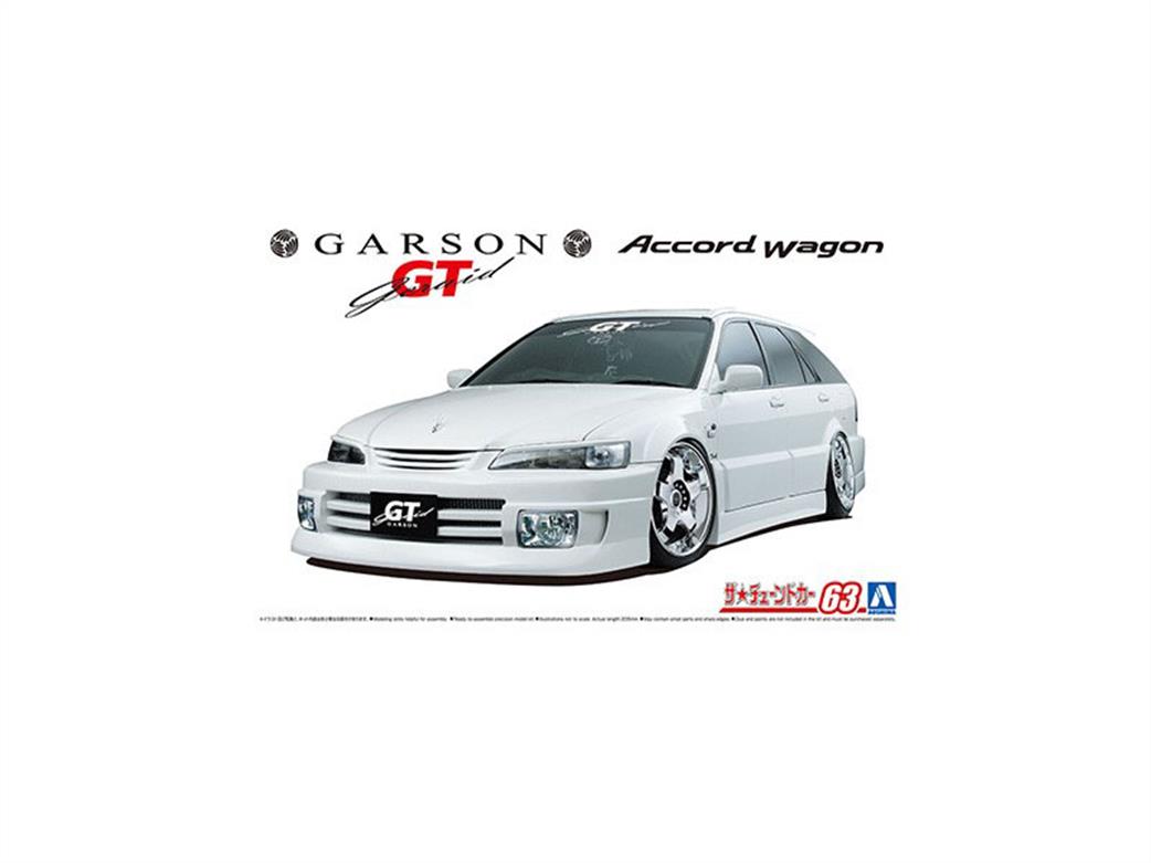 Aoshima 1/24 05797 Garson Geraid GT Honda Accord Wagon 1997 Car Kit