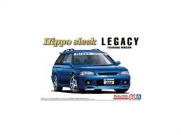 Aoshima 05800 1/24th Subaru Legacy Hippo Sleek Touring Wagon Car Kit