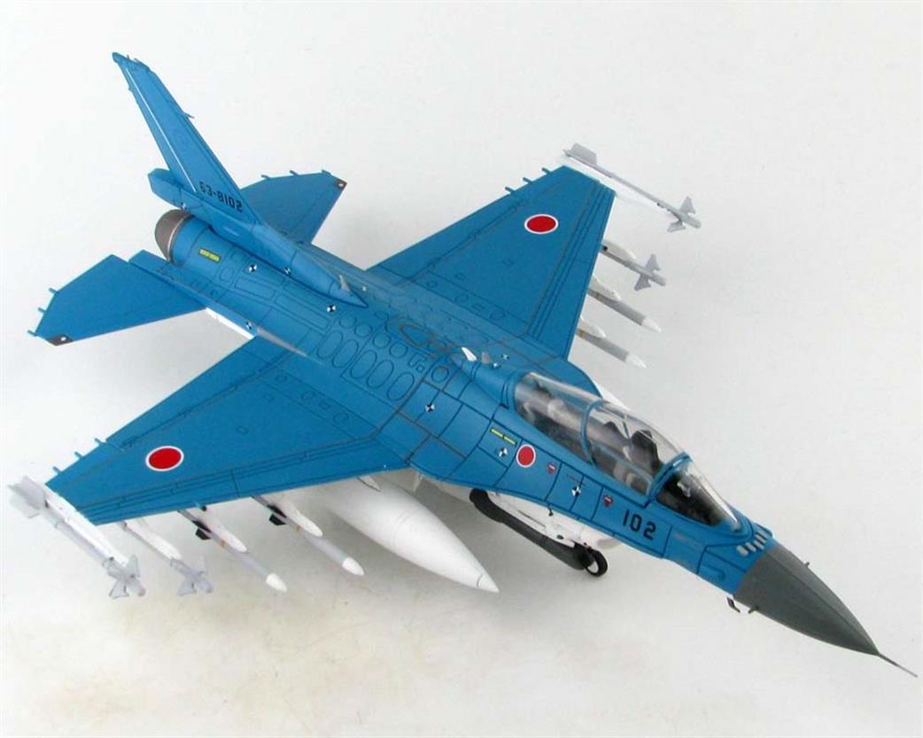 Hobby Master HA2719 Japan XF-2B jet Fighter 63-8102, Technical Research and Development Institute & A.D.T.W. with wing Pylons 4 x AAM-3 and 4 x AAM-4 1/72