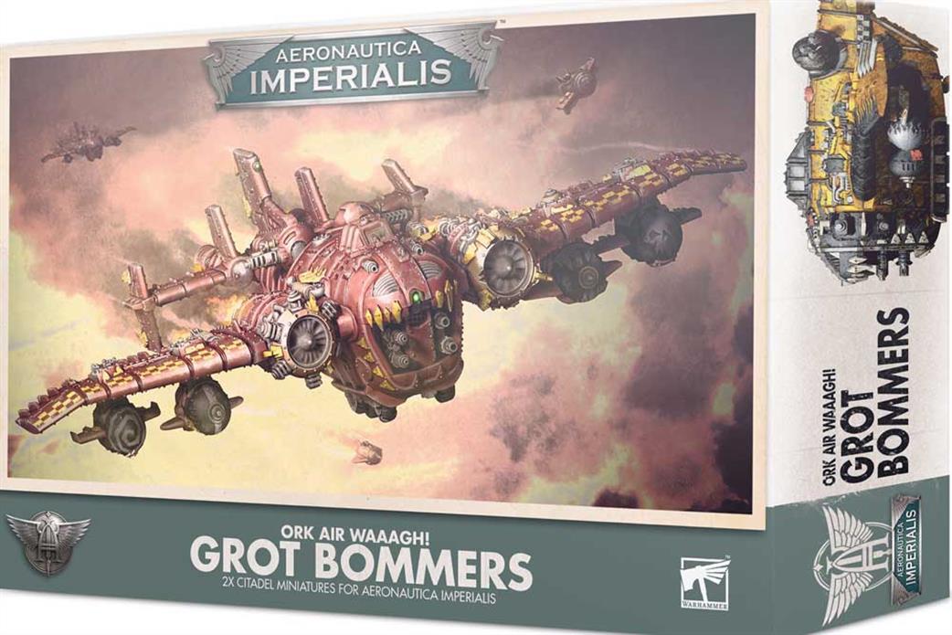 Games Workshop  500-19 Aeronautica Imperialis: Ork Air Waaagh! Grot Bommers