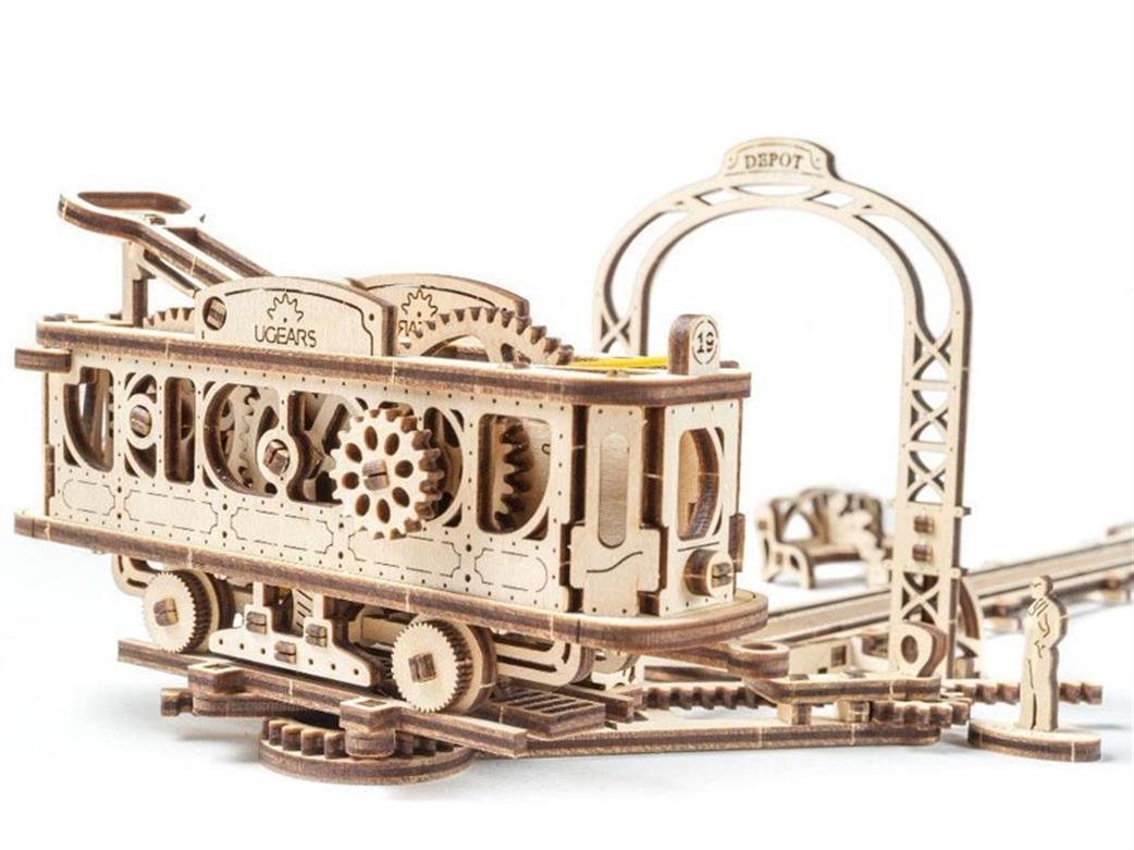 Ugears  70028 Tram Line Wooden Construction Kit