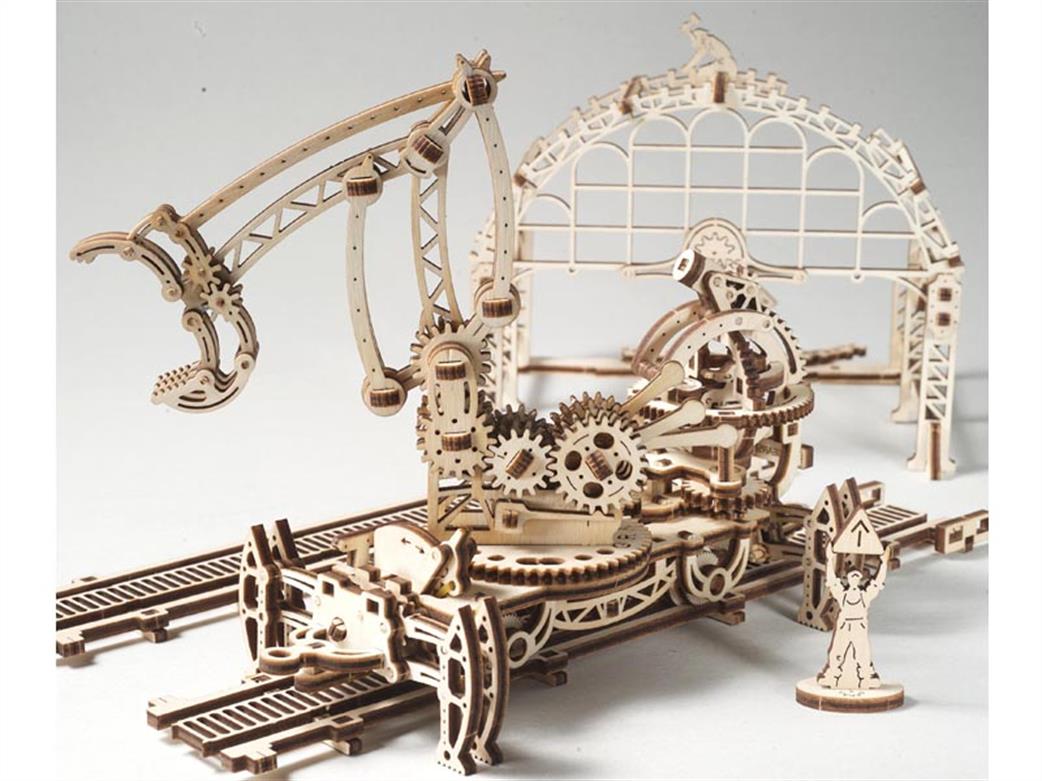 Ugears  70032 Rail Manipulator Wooden Construction Kit