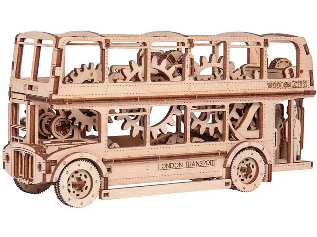 Wooden City  WR303 London Routemaster Bus Wood Construction Kit