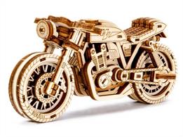 Unleash your creativity with the Cafe Racer Wooden Puzzle 3D, a meticulously crafted model that brings together the beauty of birch and the thrill of mechanics. Experience firsthand the process of assembling this iconic motorcycle from scratch and watch it transform into a work of art.