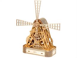 Dive into the nostalgia of countryside life with our 3D Wooden Puzzle, a mechanically-driven windmill model. As you watch the blades spin, you’re instantly transported to the charm and tranquility of rural living. Crafted from HDF birch, this windmill model makes for an engaging and delightful project.