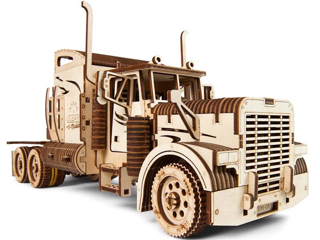 Ugears  70056 Heavy Boy Truck VM-03 Wooden Construction Kit