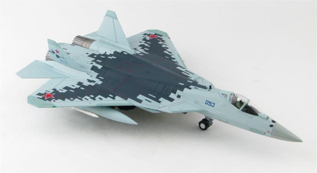 Hobby Master 1/72 HA6801 Su-57 Felon Stealth Fighter Bort 053 Russian Air Force  March 2019