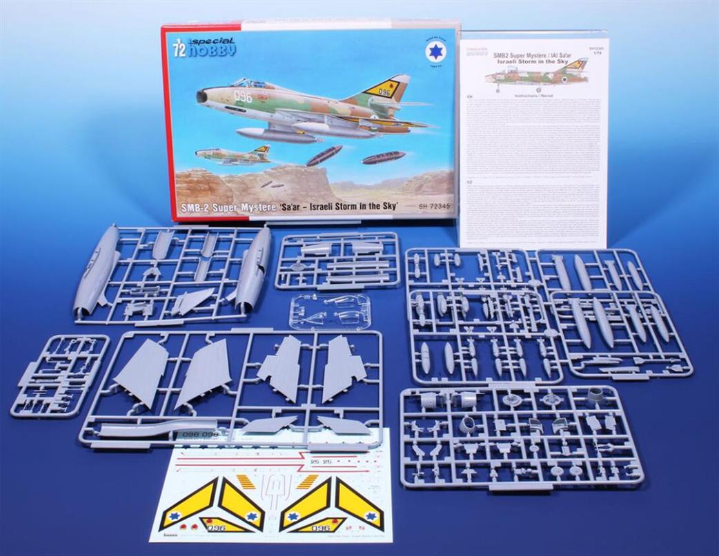 Special Hobby 1/72 SH72345 Super Mystere SMB2 late Jet Sa`ar Israeli Storm in the Sky