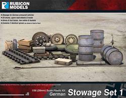 Stowage for German armoured vehicles.Number of Parts: 94 pieces / 2 identical sprues