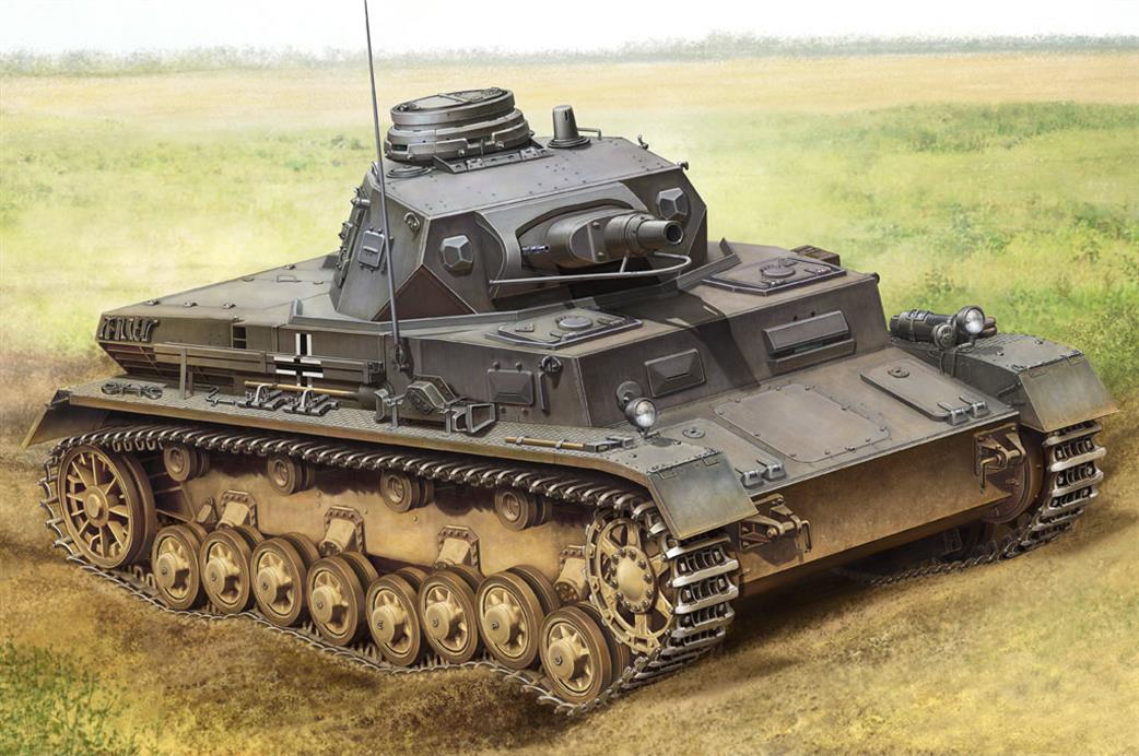 Hobbyboss 1/35 80131 German Panzer IV Ausf B Tank Kit