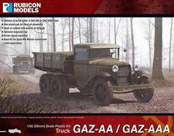 This kit builds either the Soviet GAZ-AA or GAZ-AAA trucks, which were licence built versions of the Ford model AA truck constructed between 1932 and 1950. The kit can be built with open or closed side panels and an optional tarpaulin top is supplied. A M4 Maxim conversion set is available separately.
