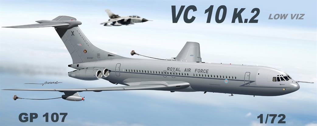 Mach 2 1/72 Machgp107 VC-10 K2 Tanker Low Viz Plastic kit