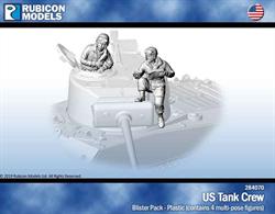 Pack contains 4 multi-pose figures to add a crew for a US tank.