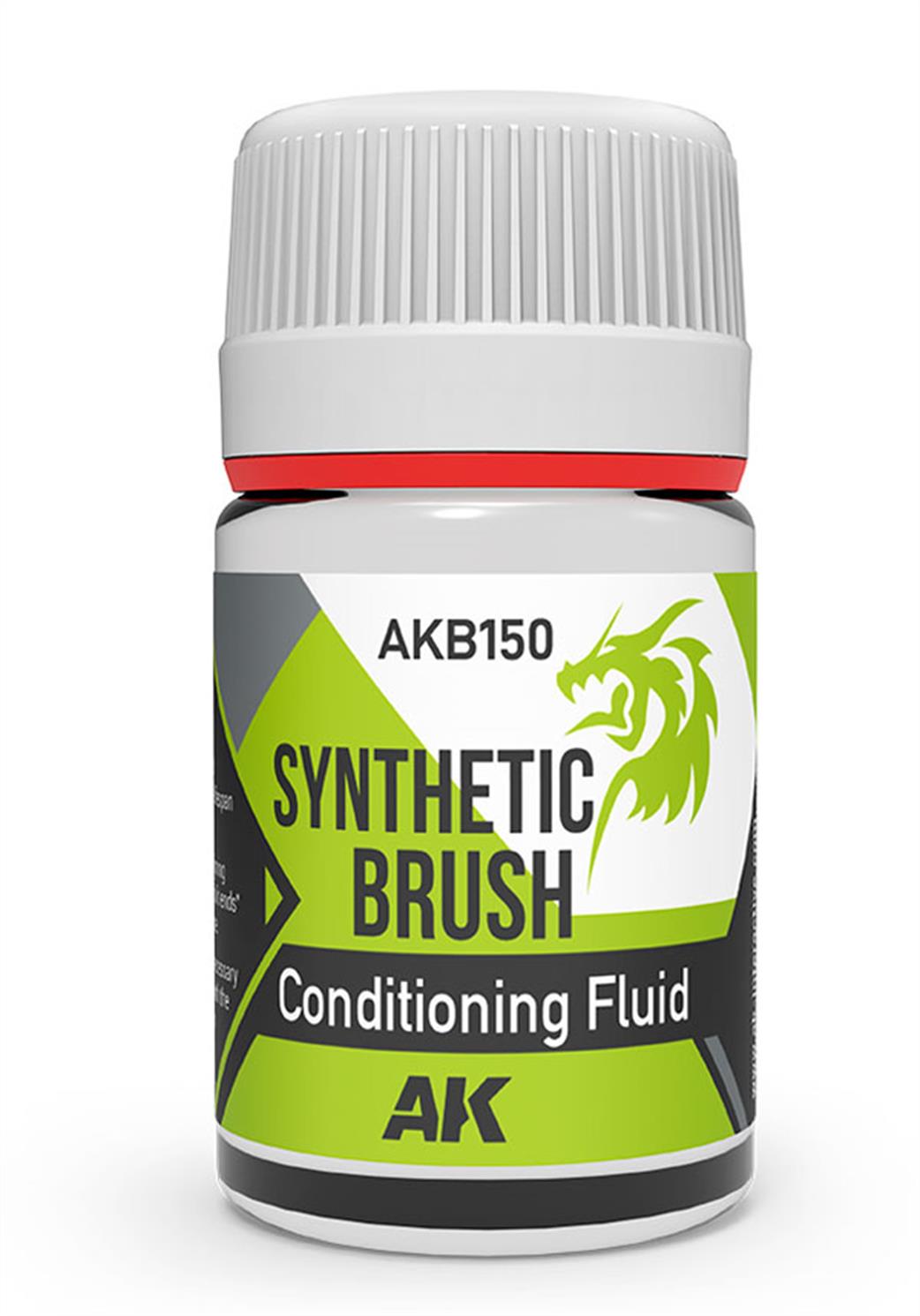 AK Interactive  AKB150 Synthetic Brush Conditioning Fluid 35ml