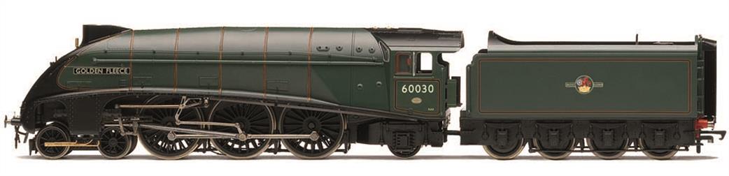 Hornby R3994 BR 60030 Golden Fleece Gresley Streamlined Class A4 4-6-2 Pacific BR Lined Green Late Crest OO