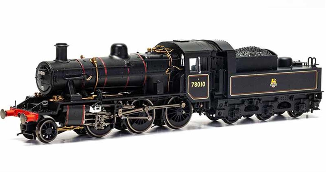Hornby R3838 BR 78010 Standard Class 2MT 2-6-0 Lined Black Early Emblem OO