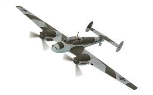 Corgi AA38509 1/72nd Messerschmitt Bf110D VJ+OQ Rudolf Hess Eaglesham Scotland 10th May 1941