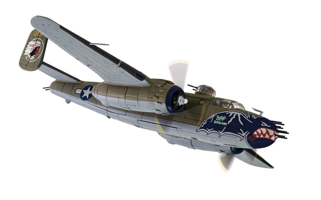 Corgi 1/72 AA35314 North American B-25J Mitchell Bettys Dream 499th B 345th BG Okinawa 1945