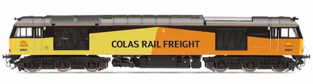 Hornby OO R3901 Colas Rail Freight 60021 Class 60 Co-Co Diesel Locomotive