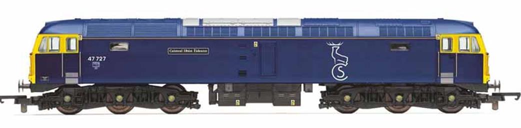 Hornby OO R3905 Railroad GBRf 47727 Edinburgh Castle Class 47/7 Diesel Caledonian Sleeper Livery