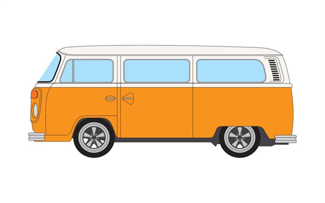 Corgi 1/43 VA14600 Volkswagen Type 2 Bay Window Devon New Moonraker Marino Yellow and Pastel White